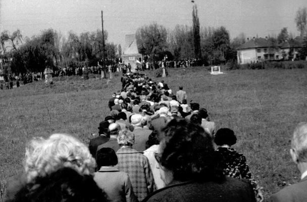 Iz Brigitinog albuma sa komemoracije u Staroj Gradiški 1978.2